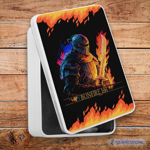 Dark Souls Bonefire Lit kovový sendvičový box (úložný box)