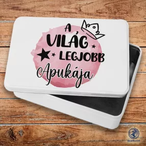   Najlepší ocko na svete pre dievčatá sendvičový box (úložný box)