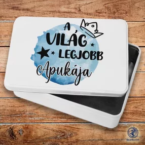   Najlepší ocko na svete pre chlapcov sendvičový box (úložný box)