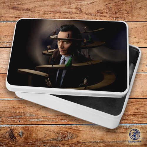 Loki Časová špirála Kovový sendvičový box (úložný box)