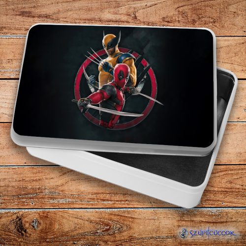 Deadpool a Wolverine kovový sendvičový box (úložný box)