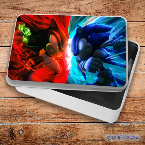 Sonic a Shadow kovový sendvičový box (úložný box)
