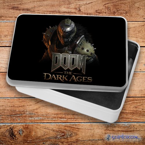 Doom - The Dark Ages - Doomslayer kovový sendvičový box (úložný box)