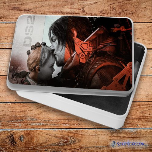 Death Stranding - Sam a BB kovový sendvičový box (úložný box)