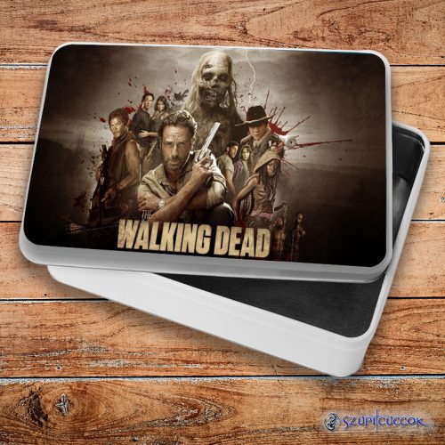 The Walking Dead - Hrdinovia apokalypsy kovový sendvičový box (úložný box)