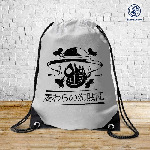 One Piece - Luffy lebka vak na šnúrky