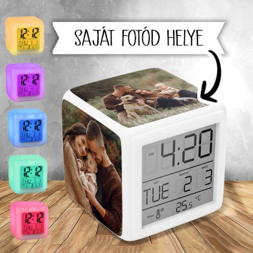 Vlastné fotografické svetelné budíky