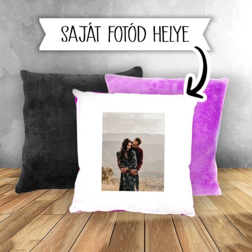 Jedinečná fotografická plyšová obliečka na vankúš